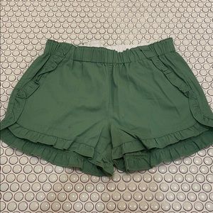 J. Crew Green shorts